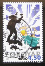 Poštová známka Faerské ostrovy 2000 Køes�anství Mi# 368