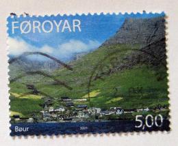Poštová známka Faerské ostrovy 2003 Mìsteèko Bour Mi# 460