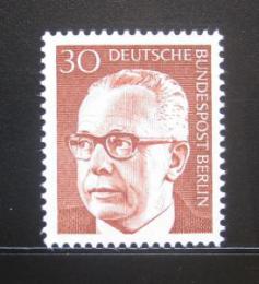 Poštová známka Západný Berlín 1971 Prezident Heinemann Mi# 363
