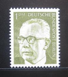 Poštová známka Západný Berlín 1971 Prezident Heinemann Mi# 369