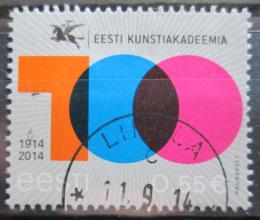 Potov znmka Estnsko 2014 Akademie umenie Mi# 804