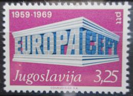 Poštová známka Juhoslávia 1969 Európa CEPT Mi# 1362