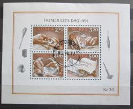 Poštové známky Nórsko 1991 Den známek Mi# Block 15
