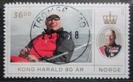 Poštová známka Nórsko 2017 Krá¾ Harald Mi# 1932 Kat 9.30€