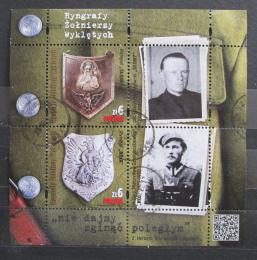 Poštové známky Po¾sko 2017 Hrdinové odboje Mi# Block 259 Kat 8.40€