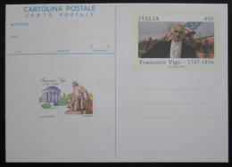 Korespondenèní lístek Taliansko 1986 Francesco Vigo