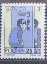 Poštová známka Po¾sko 1996 Znamení, blíženci Mi# 3587