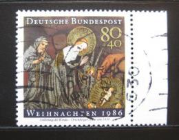 Poštová známka Nemecko 1986 Vianoce Mi# 1303