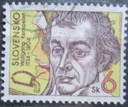 Poštová známka Slovensko 1995 Wolfgang Kempelen Mi# 209