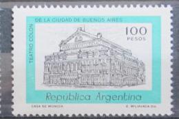 Poštová známka Argentína 1981 Divadlo, Buenos Aires Mi# 1507