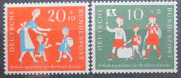 Poštové známky Nemecko 1957 Prázdniny Mi# 250-51 Kat 5€