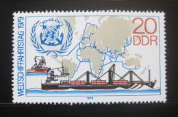 Poštová známka DDR 1979 Svìtový den lodní dopravy Mi# 2405