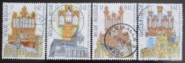 Poštové známky Belgicko 2000 Kostely a varhany Mi# 2977-80
