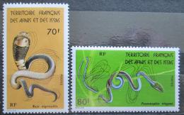 Poštové známky Afars a Issas 1976 Hady Mi# 155-56 Kat 12€