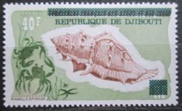 Poštová známka Džibutsko 1977 Mušle pretlaè Mi# 181 Kat 7.50€