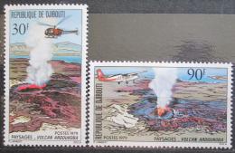 Poštové známky Džibutsko 1979 Sopka Ardoukoba Mi# 243-44