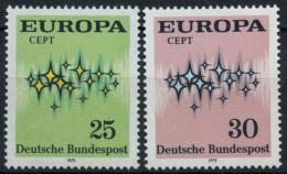 Poštové známky Nemecko 1972 Európa CEPT Mi# 716-17