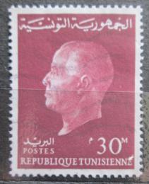 Poštová známka Tunisko 1962 Prezident Bourguiba Mi# 611
