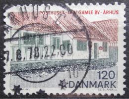 Poštová známka Dánsko 1978 Architektúra Mi# 665
