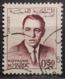 Poštová známka Maroko 1962 Krá¾ Hassan II. Mi# 499
