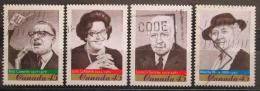 Poštové známky Kanada 1997 Politici Mi# 1639-42