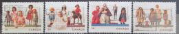 Poštové známky Kanada 1990 Panenky Mi# 1182-85