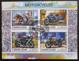 Potov znmky Sierra Leone 2017 Motocykle Mi# 8665-68 Kat 11 - zvi obrzok