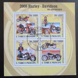 Potov znmky Svt Tom 2008 Harley Davidson Mi# 3297-3300 Kat 12