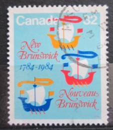 Poštová známka Kanada 1984 New Brunswick, 200. výroèie Mi# 908