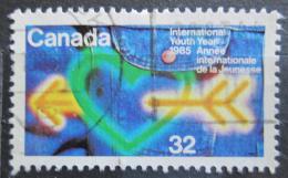Poštová známka Kanada 1985 Medzinárodný rok mládeže Mi# 944