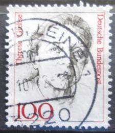 Poštová známka Nemecko 1988 Therese Giehse, hereèka Mi# 1390
