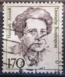 Poštová známka Nemecko 1988 Hannah Arendt, filozofka Mi# 1391