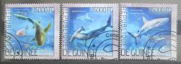Poštové známky Guinea 2014 Žraloky Mi# 10327-29 Kat 18€