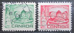 Poštové známky Kanada 1967 Vianoce Mi# 417-18
