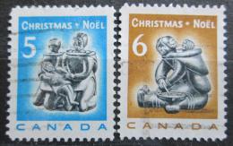 Poštové známky Kanada 1968 Vianoce Mi# 430-31