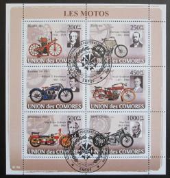 Potov znmky Komory 2008 Star motocykly Mi# 1837-42 Kat 14
