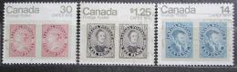 Poštové známky Kanada 1978 Výstava CAPEX Mi# 691-93