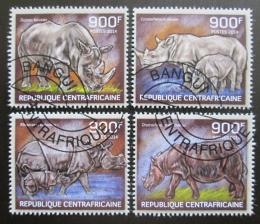 Poštové známky SAR 2014 Nosorožce Mi# 4715-18 Kat 16€