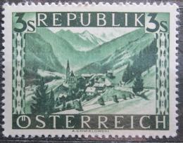 Poštová známka Rakúsko 1946 Heilligenblut Mi# 769 II Kat 4€