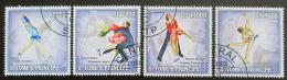 Poštové známky Svätý Tomáš 2006 ZOH Turín, krasobruslení Mi# 2734-37