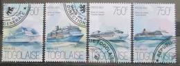 Poštové známky Togo 2013 Výletní lode Mi# 5436-39 Kat 12€ - zväèši� obrázok