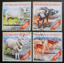 Potov znmky Niger 2014 Fauna Mi# 2815-18 Kat 12 - zvi obrzok