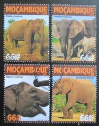 Potov znmky Mozambik 2016 Slony Mi# 8149-52 Kat 15