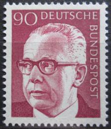 Poštová známka Nemecko 1971 Prezident Heinemann Mi# 643