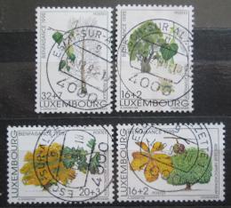 Poštové známky Luxembursko 1995 Stromy Mi# 1380-83 Kat 6.50€