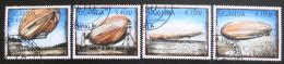 Poštové známky Uganda 2012 Vzducholode Mi# 2916-19 Kat 13€