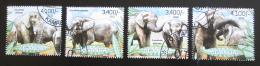 Poštové známky Uganda 2012 Slony Mi# 2965-68 Kat 13€