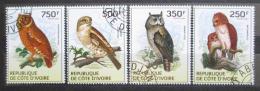 Poštové známky Pobrežie Slonoviny 2014 Sovy Mi# 1549-52