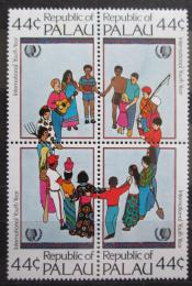 Poštové známky Palau 1985 Medzinárodný rok mládeže Mi# 80-83