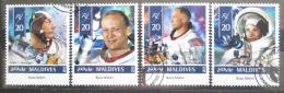 Poštové známky Maldivy 2015 Buzz Aldrin Mi# 5739-42